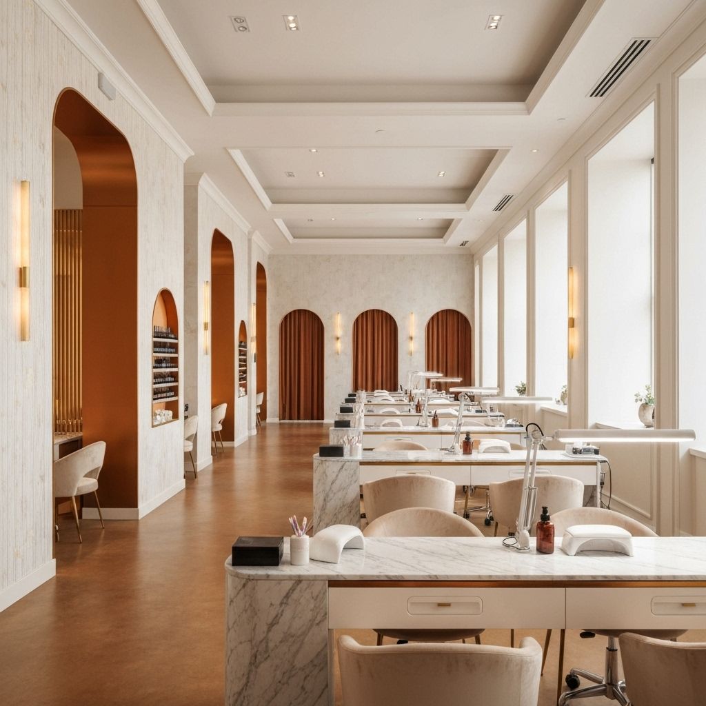 Verdant Nails Spa Interior